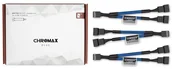 Kable komputerowe i do monitorów - Noctua Noctua NA-SYC1.blue rozgałeziacz Y dla 4-Pin PWM 3 szt - miniaturka - grafika 1