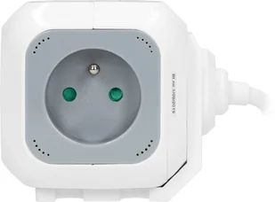 Orno Przedłużacz OR-AE-13144 4-krotny ładowarka 2xUSB 1,5m szaro-biały OR-AE-13144 - Przedłużacze i rozgałęźniki - miniaturka - grafika 4