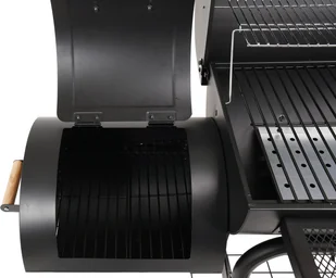Lund GRILL WĘGLOWY Z WĘDZARNIĄ XXL RUSZT 64X37 99587 - Grille - miniaturka - grafika 4
