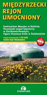 Międzyrzecki Rejon Umocniony Mapa turystyczna - Przewodniki - miniaturka - grafika 2