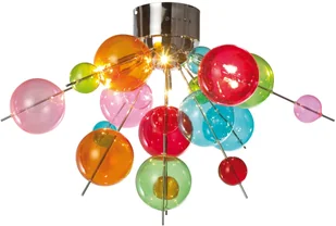 Naeve Leuchten Oprawy oświetleniowe C, oświetlenie Naeve ""Explosion"", metalowy, 20 W, G4, 57 x 57 x 38 cm, chrom 1085161 1085161 - Lampy sufitowe - miniaturka - grafika 2