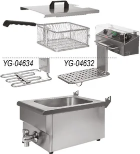 YATO ELEKTRYCZNA FRYTOWNICA Z ZAWOREM 2X16L YATO YG-04634 - Inne urządzenia gastronomiczne - miniaturka - grafika 10