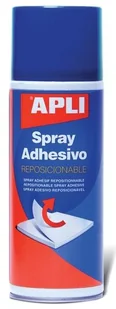APLI KLEJ W SPRAYU APLI DO REPOZYCJONOWANIA 400ML zakupy dla domu i biura AP12088 - Kleje biurowe - miniaturka - grafika 4