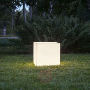 Best Season Lampa tarasowa Gardenlight, kostka, 38 cm - Lampy ogrodowe - miniaturka - grafika 2