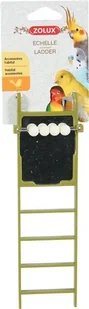 Zolux Drabinka plastikowa z lusterkiem, różne kolory Dostawa GRATIS od 99 zł + super okazje - Klatki i wyposażenie dla ptaków - miniaturka - grafika 2