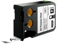 Taśmy do drukarek barwiące - Dymo XTL All Purpose Tape Vinyl 19 mm x 7 m black to white 1868752 - miniaturka - grafika 1