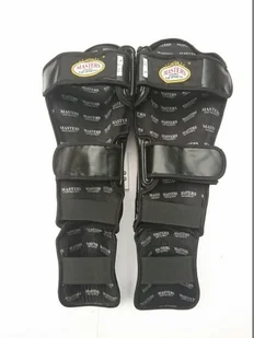 Masters FIGHT EQUIPMENT Ochraniacze piszczeli i stopy, NS-100, rozmiar M - Ochraniacze do sportów walki - miniaturka - grafika 3