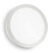Lampy ścienne - IDEAL LUX Lampa Ścienna Universal Ap1 12w Round Bianco 138596 Średnica 17,0 - miniaturka - grafika 1