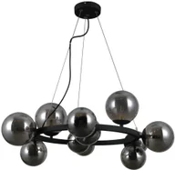 Lampy sufitowe - Italux Czarna Lampa Wisząca Montora G9 11-punktowa PND-30223-11 - miniaturka - grafika 1