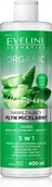 Płyny micelarne - Eveline Organic Aloe Vera Nawilżający Płyn micelarny 5w1 - każdy rodzaj cery 400ml 127628 - miniaturka - grafika 1
