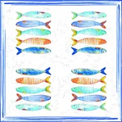 Obrusy i serwetki - Nuova R2S R2S Serwetki 20 szt 3 warstw 414 BORD - miniaturka - grafika 1