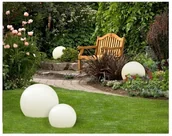 Lampy ogrodowe - Light Prestige Lampa ogrodowa kula Gaja 400/m LP-JH-1095-400 - LP-JH-1095-400 - miniaturka - grafika 1