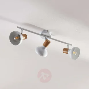 Lampenwelt com Fridolin 3-punktowa lampa sufitowa, metal - Lampy sufitowe - miniaturka - grafika 4