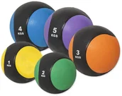Piłki do ćwiczeń - Gorilla Sports Zestaw piłek lekarskich 5 sztuk 15 kg (100625-00065-0020) - miniaturka - grafika 1