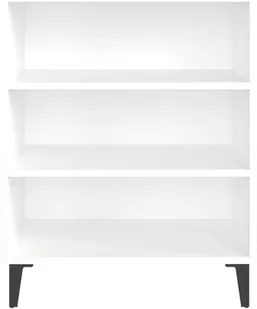 vidaXL Lumarko Szafka biała, 57x35x70 cm, płyta wiórowa 806049 - Szafki do salonu - miniaturka - grafika 4