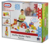 Little Tikes klocki Waffle Blocks (Farm) - Klocki - miniaturka - grafika 2