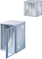 Szafy rack - Rittal m_Rittal Szafa mRittal 19" Wall Mounted FlatBox 9 U 600 x 600 mm light grey RAL 7035 7507.110 - miniaturka - grafika 1
