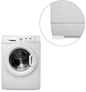 Relaxdays Relaxdays Tłumik drgań do pralki i suszarki, zestaw 4 amortyzatorów wibracji jako podkładka D: 6,5 cm, biały 10017884 - Akcesoria i części do pralek i suszarek - miniaturka - grafika 2