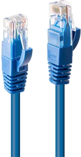Lindy 48021 Kabel sieciowy skrętka) RJ45 CAT6 U/UTP niebieski 7,5m LY-48021 - Kable miedziane - miniaturka - grafika 2