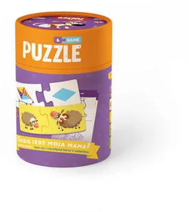 Dodo Toys Puzzle Gdzie jest moja mama$2748 10x2 el. dwustronne MON200101 MON200101 - Puzzle - miniaturka - grafika 4