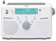 Radia - Roberts Radio Roberts Solar 2 DAB/FM radio z zestawem akumulatorów kolor biały SOLARDAB2W - miniaturka - grafika 1