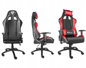 Krzesła obrotowe dla dzieci - Fotel gamingowy obrotowy biurowy kubełkowy gracza - miniaturka - grafika 1