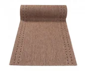 Dywany - CHODNIK SZNURKOWY FLOORLUX KOSTKA 60cm szer COFFEE/BLACK 20329 - miniaturka - grafika 1