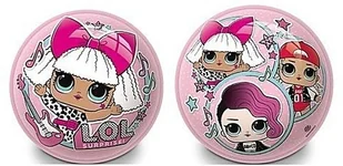 Piłka gumowa 230 mm L.o.l Surprise różowa - Zabawki i gry sportowe - miniaturka - grafika 5