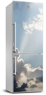 Naklejka Tapeta na lodówkę Chmury na niebie - Naklejki na drzwi i meble - miniaturka - grafika 3