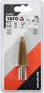 Yato WIERTŁO STOPNIOWE 6-20MM YT-44744 - Wiertła - miniaturka - grafika 3