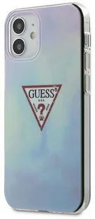 Guess GUHCP12SPCUMCGC02 iPhone 12 mini 5,4" niebieski/blue hardcase Tie & Die Collection - Etui i futerały do telefonów - miniaturka - grafika 2