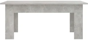 vidaXL vidaXL Stolik kawowy, betonowy szary, 100x60x42 cm, płyta wiórowa - Ławy i stoliki kawowe - miniaturka - grafika 4