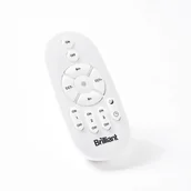 Lampy sufitowe - Brilliant Lampa sufitowa LED Tuco CCT, czarna 50 cm - miniaturka - grafika 1