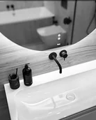 Baterie podtynkowe - Paffoni Light Bateria umywalkowa podtynkowa czarny mat LIG006NO70 - miniaturka - grafika 1