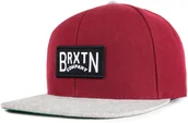 Czapki damskie - Brixton czapka męska Langley Burgundy/Light Heather Grey - miniaturka - grafika 1