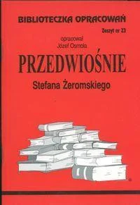 Biblios Przedwiośnie Stefana Żeromskiego - zeszyt 23 - Józef Osmoła - Lektury szkoła podstawowa Biblios Przedwiośnie Stefana Żeromskiego - zeszyt 23 - Józef Osmoła - Lektury szkoła podstawowa - miniaturka - grafika 2
