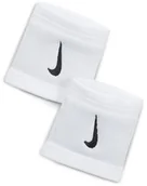 Tenis ziemny - Nike Opaski tenisowe na nadgarstek NikeCourt Dri-FIT - Biel NNNJ0-114 - miniaturka - grafika 1