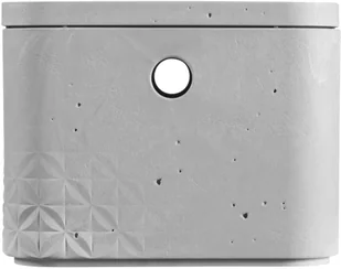 Keter Benelux Curver Zestaw pudełek Beton z pokrywami, 3 szt., rozmiar M, jasnoszary 245787 - Pudła i pojemniki do przechowywania - miniaturka - grafika 4