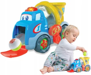 Dumel Interaktywny Piłeczkowy Benio Auto Samochód - Zabawki interaktywne dla dzieci - miniaturka - grafika 5