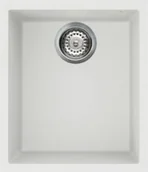 Zlewozmywaki - Elleci Quadra 100 (podwieszany) K96 Biały LKQ10096BSO - miniaturka - grafika 1