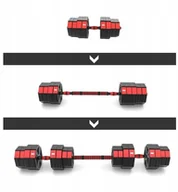 Sztangi - HMS SGC40 Sztangielki-sztanga Kompozyt 40 Kg Hms - miniaturka - grafika 1