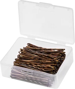 ACTIVESHOP WSUWKI FRYZJERSKIE DO WŁOSÓW 120 SZT E-57 5,6CM ZŁOTE - Pozostałe akcesoria fryzjerskie - miniaturka - grafika 4