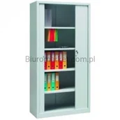 Szafy biurowe - Malow SZAFA METALOWA AKTOWA ŻALUZJOWA SBM 208 M SBM 208 M - miniaturka - grafika 1