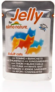 Almo Nature Classic in Jelly Tuna and sardines tuńczyk i sardynki) saszetka 24x55g - Mokra karma dla kotów - miniaturka - grafika 2