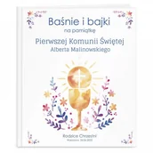 Baśnie, bajki, legendy - Murrano Księga Baśni Dla Dzieci z Nadrukiem Pamiątka Pierwszej Komunii Świętej KZ-BAS-034 - miniaturka - grafika 1