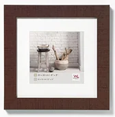 Ramki na zdjęcia - Walther Design Home drewniana rama, orzech włoski, 20 x 20 cm HO220N - miniaturka - grafika 1