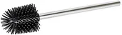 Stojaki i wieszaki na papier toaletowy - Wenko WENKO do trzonka stal. Szczoteczki do oczyszczania silikonowe  80, silikon, czarna, 8 x 8 x 35 cm 22919100 99789524 - miniaturka - grafika 1