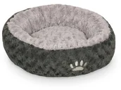 Legowiska dla psów - Nobby Łóżko komfort Donut seoli, ciemnoszary/jasnoszary, 100, szary - miniaturka - grafika 1