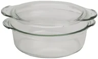 Miski i półmiski - RIESS KELOMAT Miska szkła o wysokiej "Fashion", z pokrywką, wielkość: 25 x 19,5 cm 6666/6676 - miniaturka - grafika 1