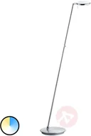 Lampy stojące - B-Leuchten Omega lampa podłogowa CCT, nikiel - miniaturka - grafika 1